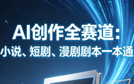 AI创作全赛道：小说、短剧、漫剧剧本一本通(更新7月)-HEIXMI（中国站）
