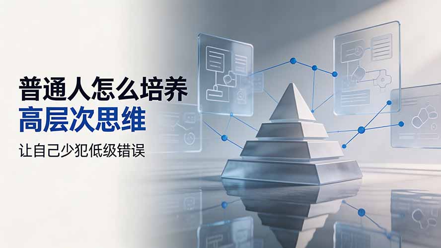 付费文章：普通人怎么培养高层次思维，让自己少犯低级错误-HEIXMI（中国站）