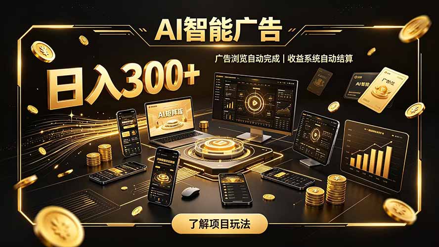自研 AI 系统｜轻资产起步｜长期稳定收益｜宝妈 上班族轻轻松松日入300+-HEIXMI（中国站）