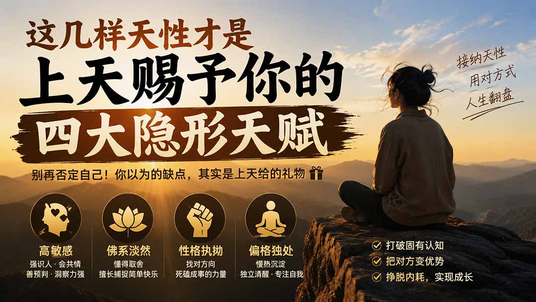 付费文章：这几样天性才是上天赐予你的四大隐形天赋-HEIXMI（中国站）
