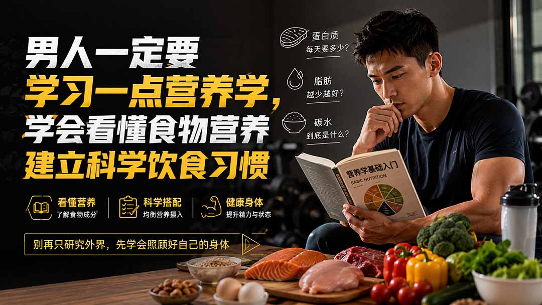 付费文章：男人一定要学习一点营养学，学会看懂食物营养建立科学饮食习惯-HEIXMI（中国站）