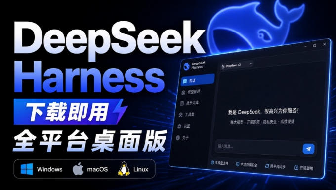 Github上近20万Stars，Harness现在可以双击运行使用了，Harness全平台桌面版-HEIXMI（中国站）