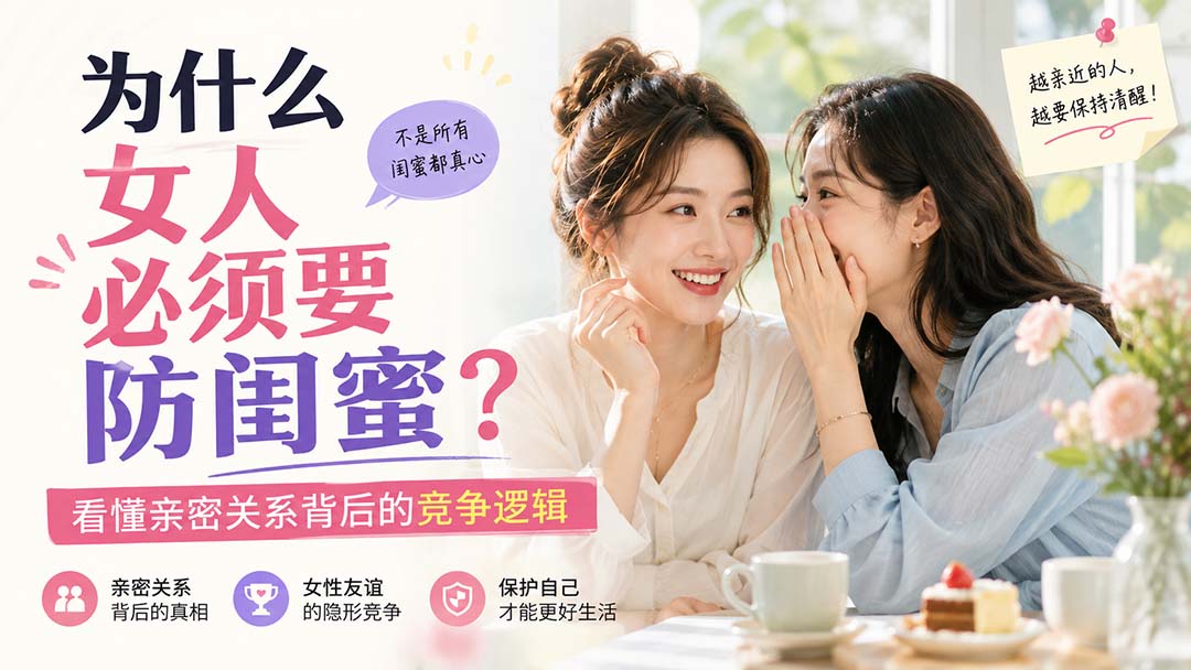 付费文章：为什么女人必须要防闺蜜？看懂亲密关系背后的竞争逻辑-HEIXMI（中国站）