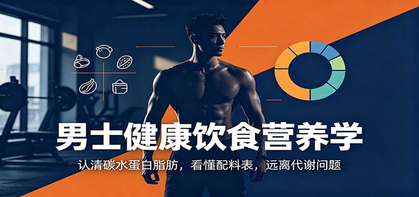 男士健康饮食营养学：认清碳水蛋白脂肪，看懂配料表，远离代谢问题-HEIXMI（中国站）