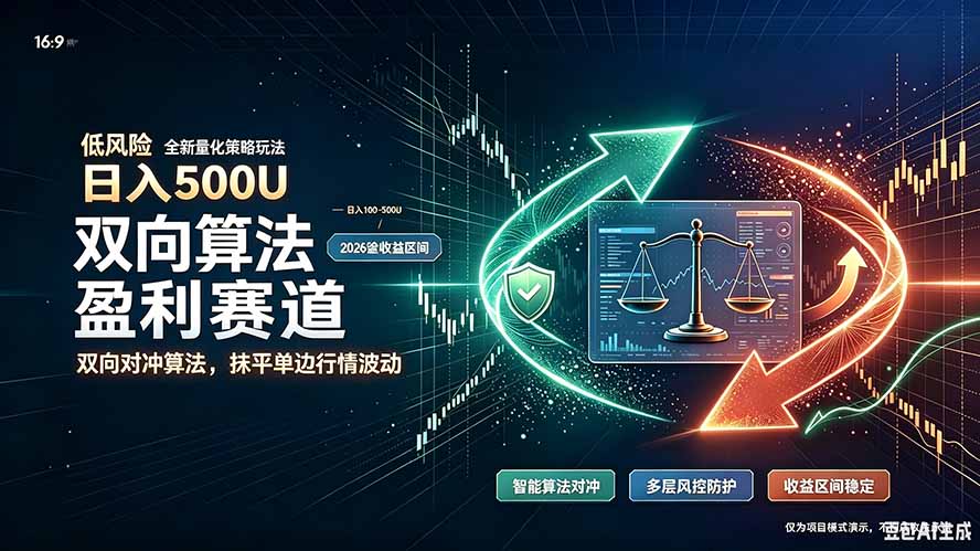 算法对冲/EA量化，日入500刀，躺着赚钱！你把它当做“自动提款机”，它把你就爆了-HEIXMI（中国站）
