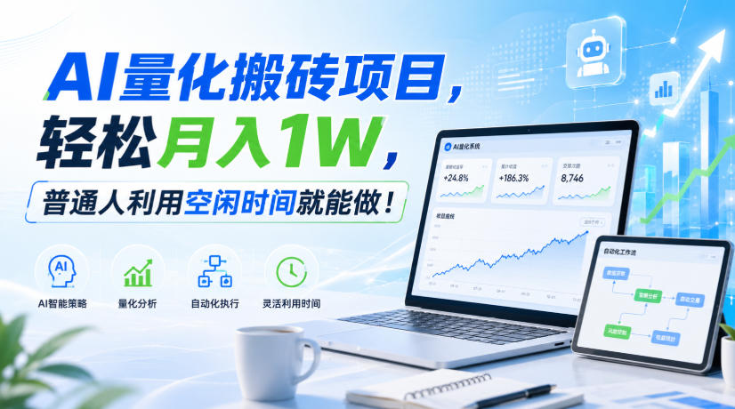 利用AI实现自动量化搬砖,月入万元,任何人都可以做!-HEIXMI(中国站)