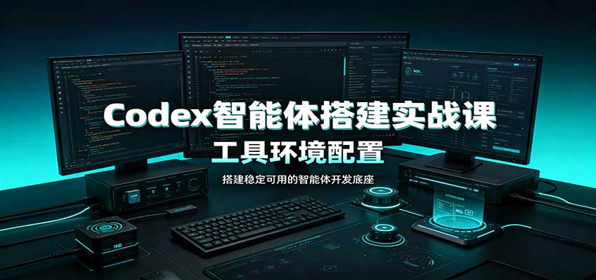 Codex智能体搭建实战课：工具环境配置，自定义技能开发，多业务自动化教学-HEIXMI（中国站）