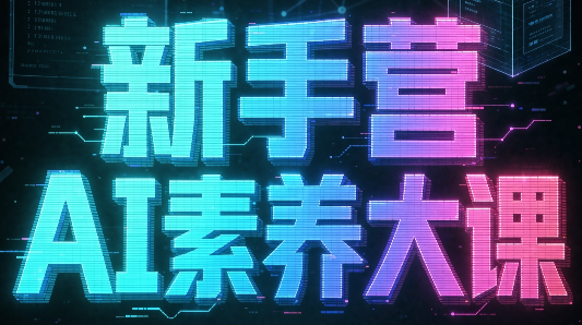 破局俱乐部·破局行动新手营AI素养大课-HEIXMI（中国站）