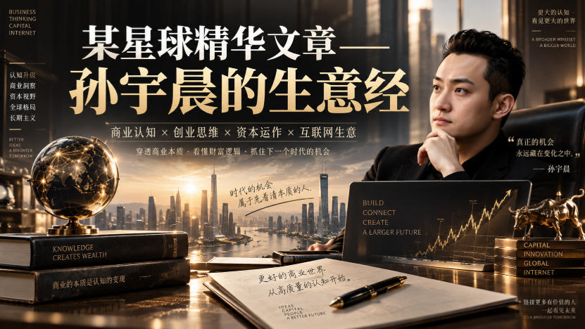 某星球精华文章——孙宇晨的生意经-HEIXMI（中国站）