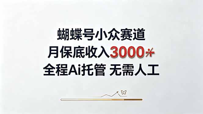 视频号小众领域，月收入3000+， 全程Ai托管操作  新人2天学会！-HEIXMI（中国站）