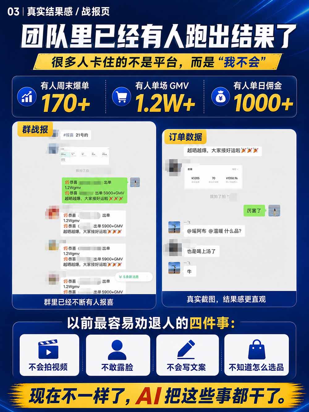 图片[5]-2026视频号AI爆品带货训练营-9月开课｜不露脸不直播，AI做视频发视频号，有人下单，你赚佣金，轻松单日佣金1000+-HEIXMI（中国站）