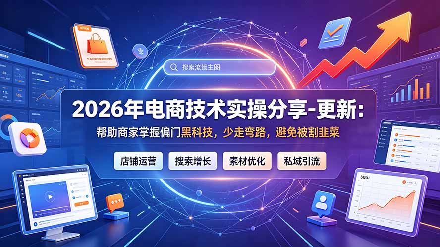 2026年电商技术实操分享-更新9月：帮助商家掌握偏门黑科技，少走弯路，避免被割韭菜-HEIXMI（中国站）