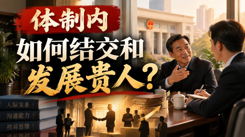 某公众号付费文章：体制内，如何结交和发展贵人?-HEIXMI（中国站）