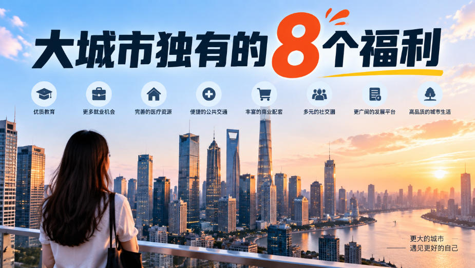某公众号付费文章：大城市独有的8个福利-HEIXMI（中国站）