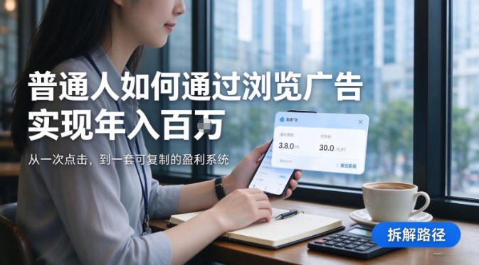 2026最新技术，24小时全自动浏览广告，全网独家项目，单台设备日入200+新手小白可快速上手，支持实地学习实地考察【揭秘】-HEIXMI（中国站）