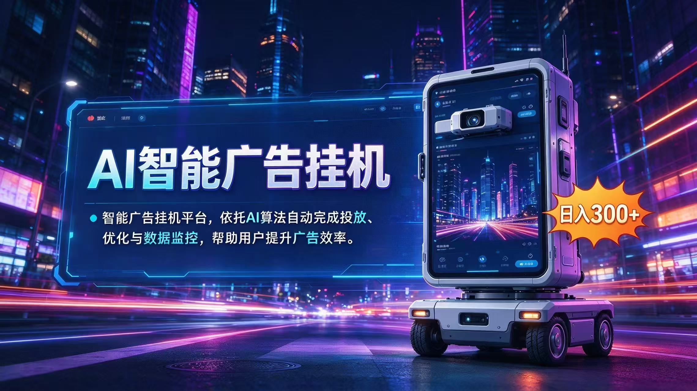 AI 智能广告挂机｜AI 自动运行，轻松托管广告任务-HEIXMI（中国站）