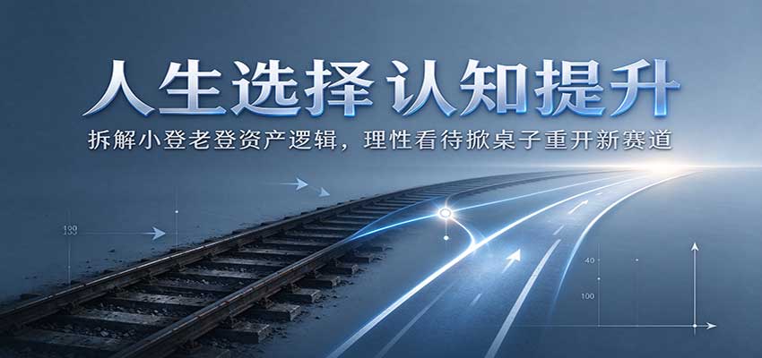人生选择认知提升：拆解小登老登资产逻辑，理性看待掀桌子重开新赛道-HEIXMI（中国站）