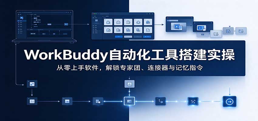 WorkBuddy自动化工具搭建实操：从零上手软件，解锁专家团、连接器与记忆指令-HEIXMI（中国站）