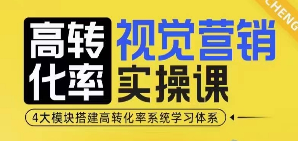 高转化率·视觉营销实操课，4大模块搭建高转化率系统学习体系-HEIXMI（中国站）