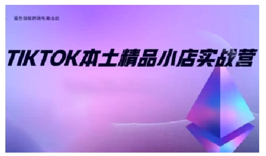 TikTok本土精品小店出海实战营，从入门到高阶，不止0-1!-HEIXMI（中国站）
