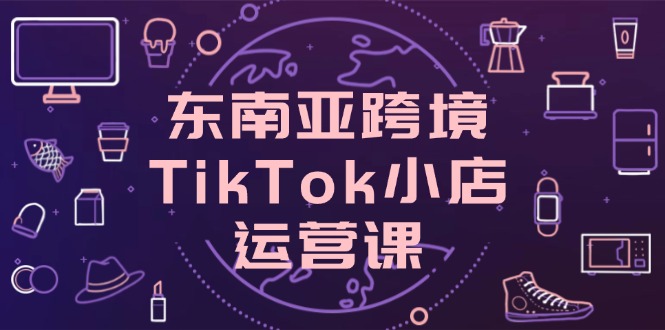 东南亚跨境TikTok小店运营课，掌握店铺设置与流量转化核心技巧-HEIXMI（中国站）