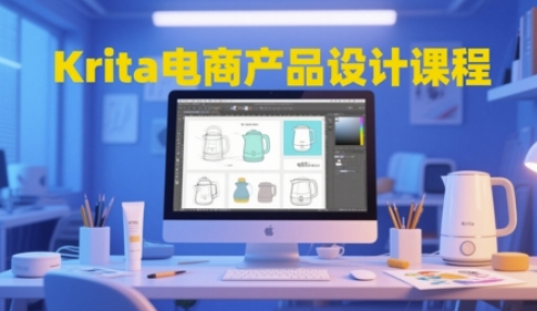 Krita电商产品设计课程，掌握从工具使用到创意落地的全链路设计能力 - HEIXMI（中国站）-HEIXMI（中国站）