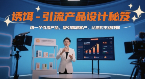 诱饵-引流产品设计秘笈，用一个引流产品，吸引精准客户，让他们主动找你 - HEIXMI（中国站）-HEIXMI（中国站）