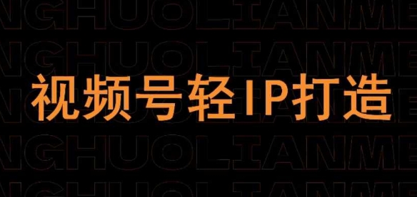 视频号线上课程，视频号轻IP打造-HEIXMI（中国站）