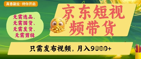 京东短视频带货，开启零门槛躺Z新时代【揭秘】-HEIXMI（中国站）