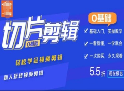 0基础IP切片剪辑，轻松学会视频剪辑，新人玩转视频剪辑-HEIXMI（中国站）