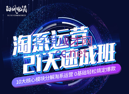 淘系运营21天速成班(更新7月)-HEIXMI（中国站）