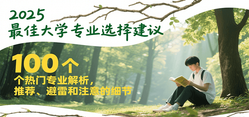 2025最佳大学专业选择建议，100个热门专业解析，推荐、避雷和注意的细节-HEIXMI（中国站）