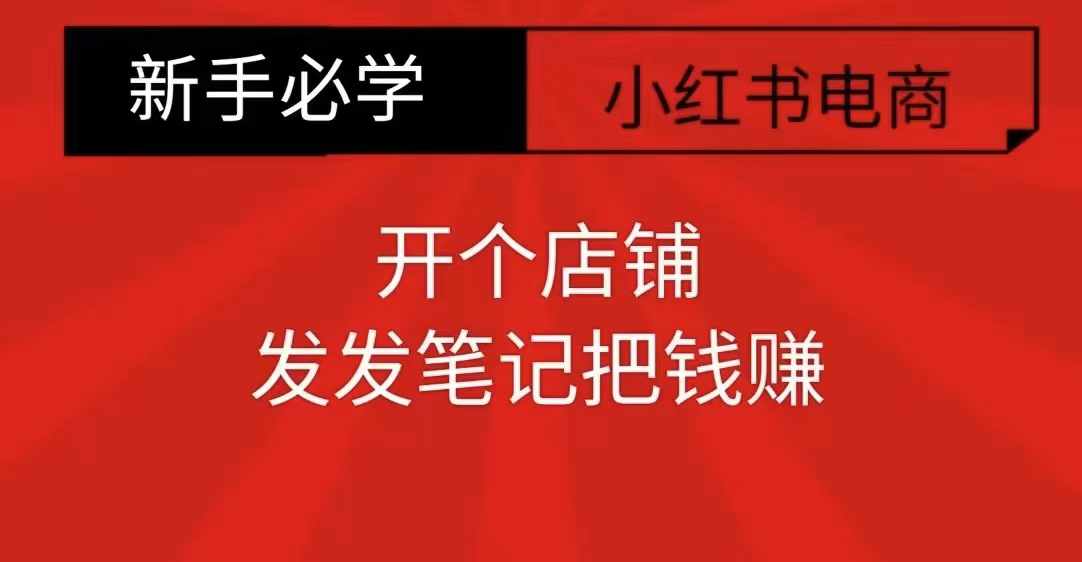 小红书零食共创【新手易上手】开个店铺，发发笔记把钱赚-HEIXMI（中国站）