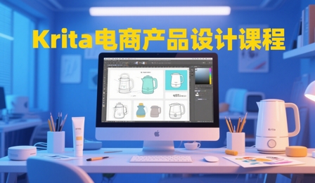 大梦老师·Krita电商产品设计课程 - HEIXMI（中国站）-HEIXMI（中国站）
