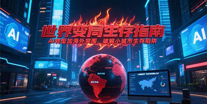 付费文章《世界变局生存指南，AI转型加海外突围，破解小城市生存陷阱》-HEIXMI（中国站）