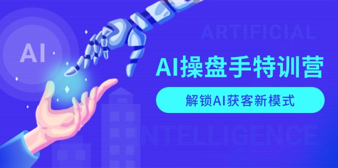 AI-操盘手特训营，解锁AI获客新模式，全面掌握AI商业应用与提示词技巧-HEIXMI（中国站）