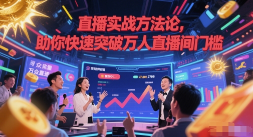 直播实战方法论，助你快速突破万人直播间门槛 - HEIXMI（中国站）-HEIXMI（中国站）