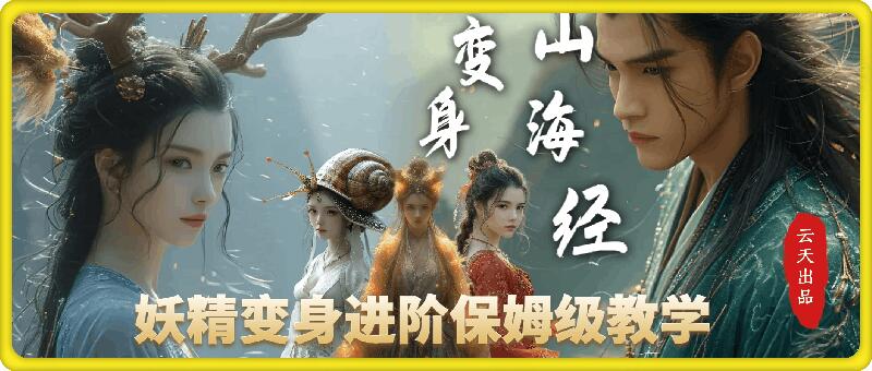 云天AI山海经变身视频教程，妖精变身进阶保姆级教学-HEIXMI（中国站）