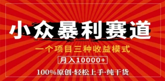 视频号最新爆火赛道，三种可收益模式，0粉新号条条原创条条热门 日入1000+-HEIXMI（中国站）