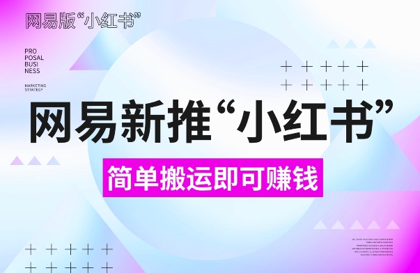 网易官方新推“小红书”，搬运即有收益，新手小白千万别错过(附详细教程)【揭秘】-HEIXMI（中国站）
