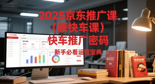 2025京东推广课(原快车课)解锁京东快车推广密码，新手必看运营宝典 - HEIXMI（中国站）-HEIXMI（中国站）