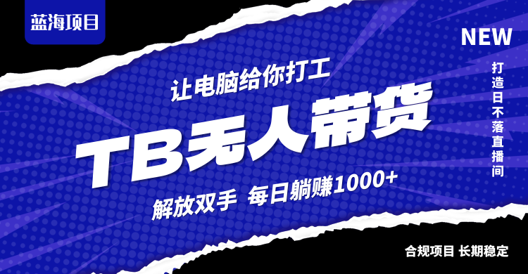 淘宝无人直播最新玩法，不违规不封号，轻松月入3W+-HEIXMI（中国站）