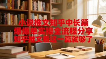 小说推文知乎中长篇爆单实操全流程分享，知乎推文看这一篇就够了 - HEIXMI（中国站）-HEIXMI（中国站）