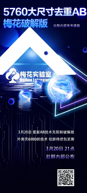 视频号连怼玩法-5760大尺寸去重AB技术-梅花实验室社群专享-HEIXMI（中国站）