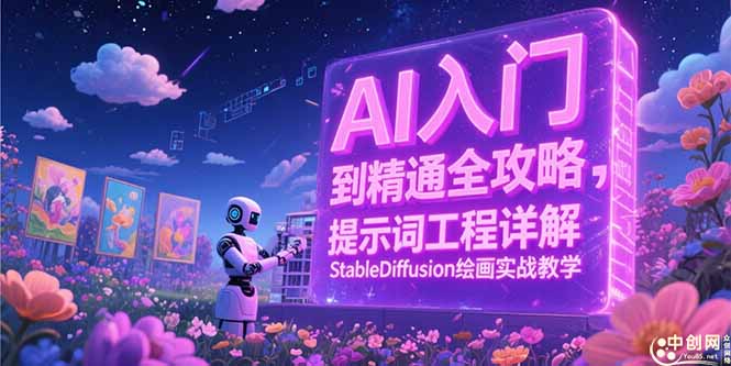 AI入门到精通全攻略，提示词工程详解，StableDiffusion绘画实战教学-HEIXMI（中国站）