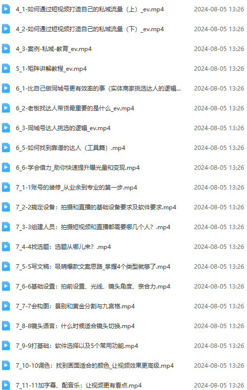 图片[2]-实体店老板获客特训营：认知、定位、文案、矩阵、直播、AI等(72节-HEIXMI（中国站）