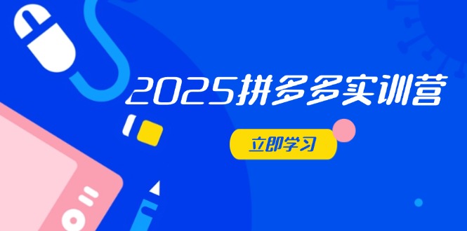 2025拼多多实训营：深度剖析运营关键，助力电商人快速提升-HEIXMI（中国站）