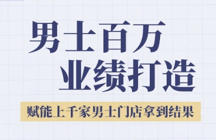 2025男士美业百万业绩打造，赋能上千家男士门店拿到结果-HEIXMI（中国站）