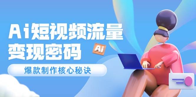 Ai短视频流量密码，爆款制作核心秘诀，120万案例深度解析 - HEIXMI（中国站）-HEIXMI（中国站）