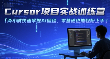 Cursor项目实战训练营，两小时快速掌握AI编程，零基础也能轻松上手-HEIXMI（中国站）